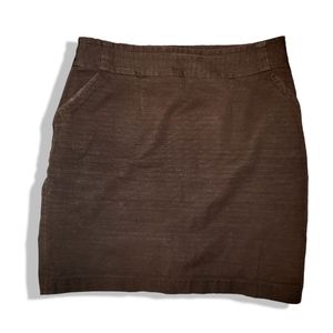 Merona Brown Pencil skirt